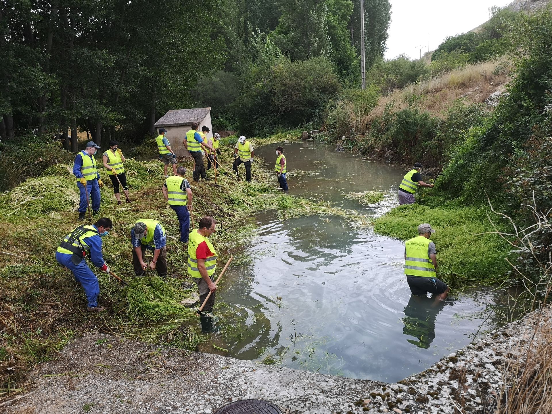 Recuperación de las Fuentes de Hontagas